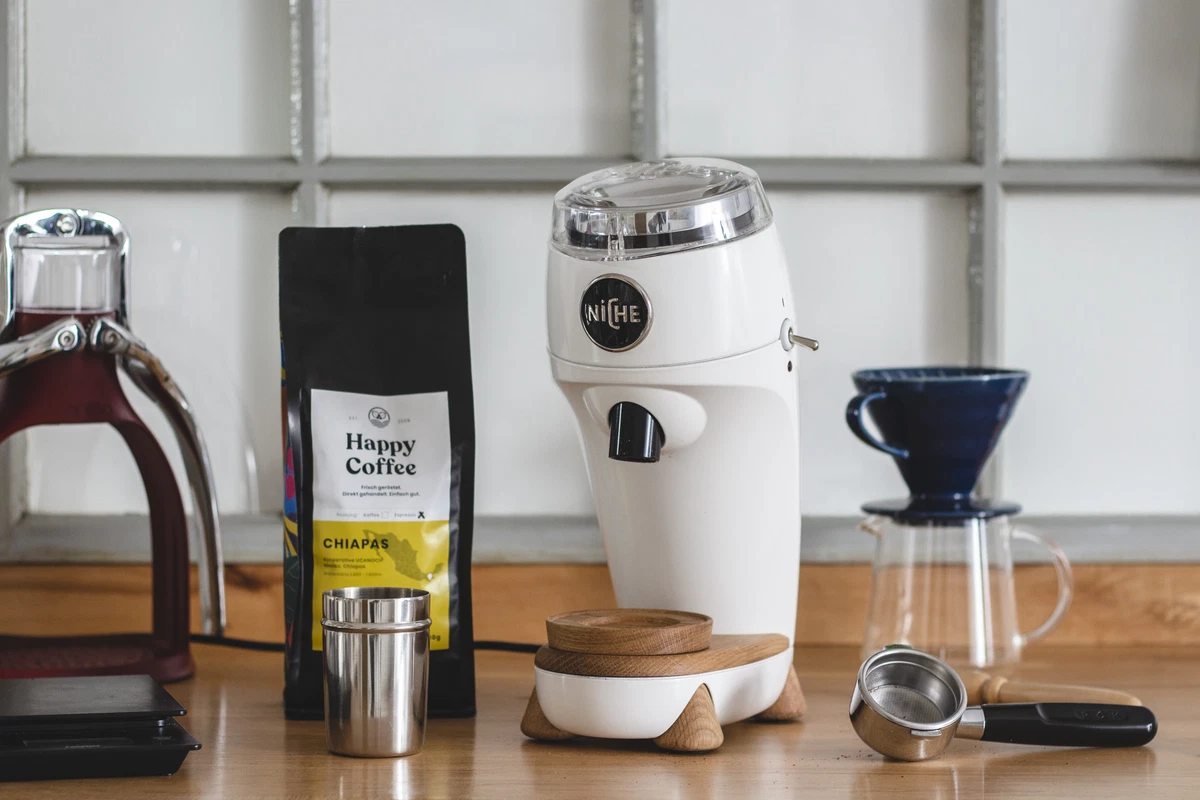 Niche Zero — Espressomühle mit Nahe-Null-Retention